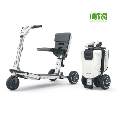 Scooter elettrico pieghevole ATTO per anziani e disabili
